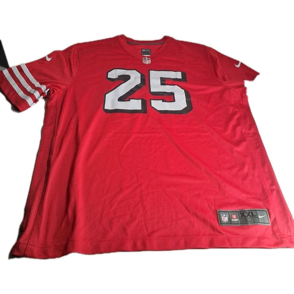 Elijah Mitchell San Francisco 27 49ers Nike Player Game Jersey XXL